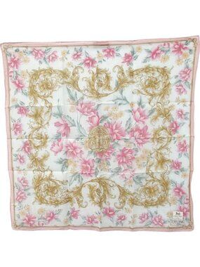 283151AF (S1) Celine Scarf Ivory Silk